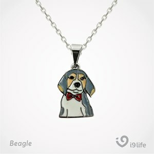 COLAR PINGENTE BEAGLE I9LIFE