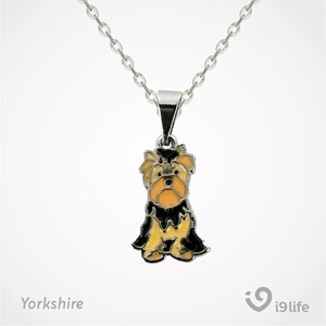 COLAR PINGENTE YORKSHIRE I9LIFE