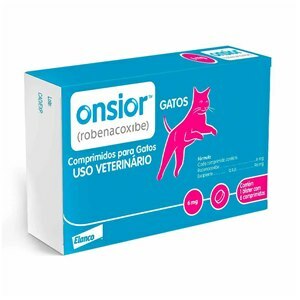 Anti-inflamatório Onsior para Gatos 6mg com 6 comprimidos