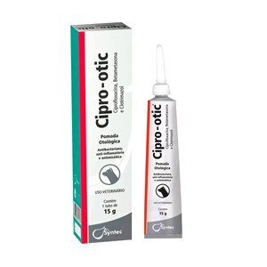 ANTIBIÓTICO CIPRO-OTIC POMADA OTOLÓGICA 15G