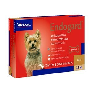 ENDOGARD 2,5KG VIRBAC 2 COMPRIMIDOS