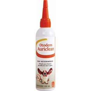 OTODEM AURICLEAN SOLUÇÃO PARA LIMPEZA ORELHA 100ML PARA CÃES E GATOS