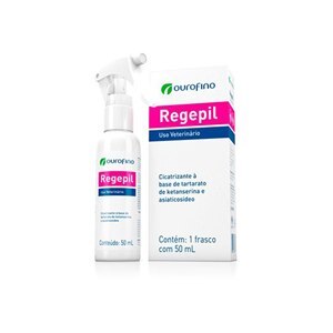 REGEPIL CICATRIZANTE 50ML PARA CÃES E GATOS