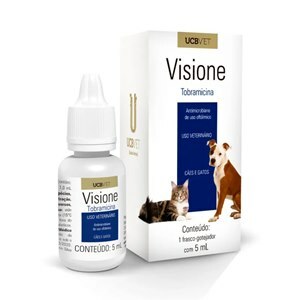 ANTIMICROBIANO VISIONE OFTÁLMICO CÃES E GATOS 5ML