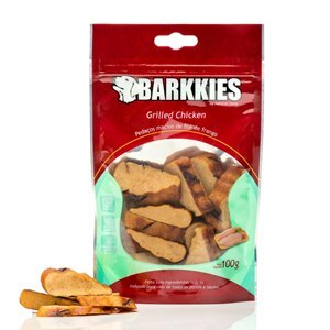 PETISCOS PEDAÇOS DE FRANGO BARKKIES GRILLED CHICKEN 100G