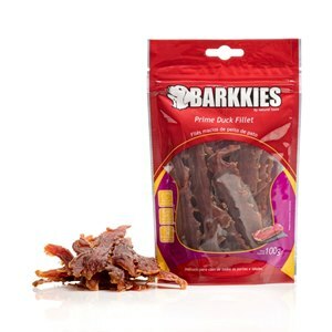 PETISCOS FILÉ DE PATO BARKKIES PRIME DUCK FILLET 100G