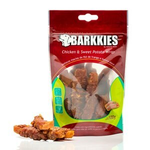 PETISCOS FRANGO + BATATA DOCE BARKKIES CHICKEN & SWEET 100G